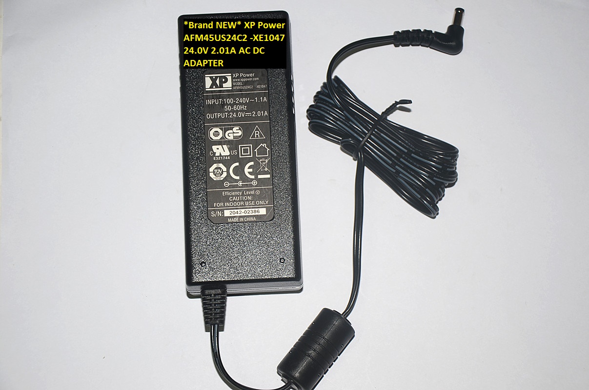 *Brand NEW* XP Power 24.0V 2.01A AC DC ADAPTER AFM45US24C2 -XE1047